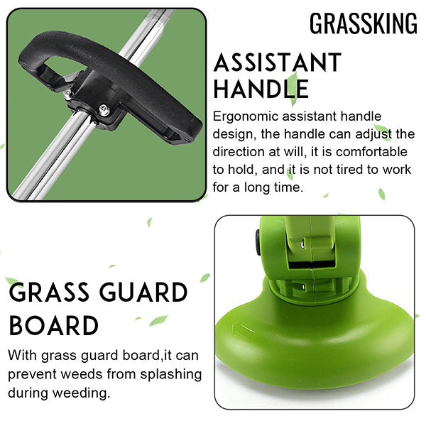 GRASSKING™ - TAGLIAERBA A BATTERIA